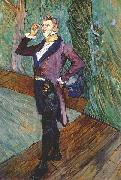 Henri De Toulouse-Lautrec The actor Henry Samary oil